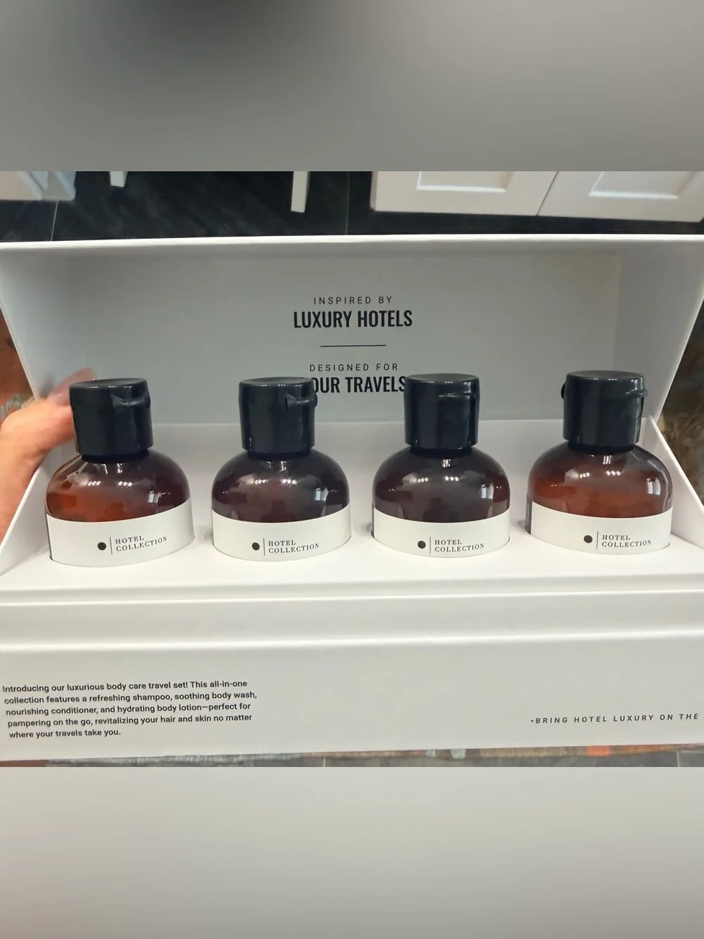 Hotel Collection Hotel- 4 Piece Travel Set - Scent: My Way